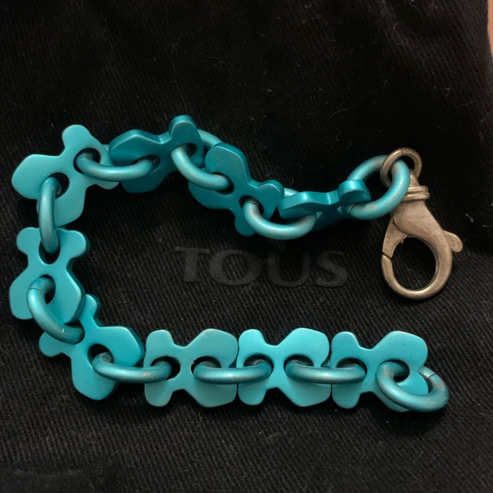 blue tous bracelet
